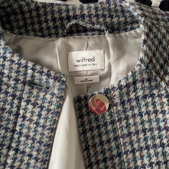 Wilfred cropped Houndstooth Jacket - Picture 5 of 7